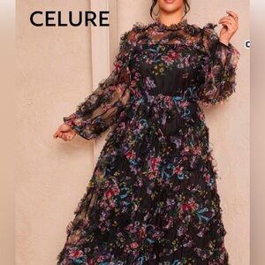 Floral light weight dress